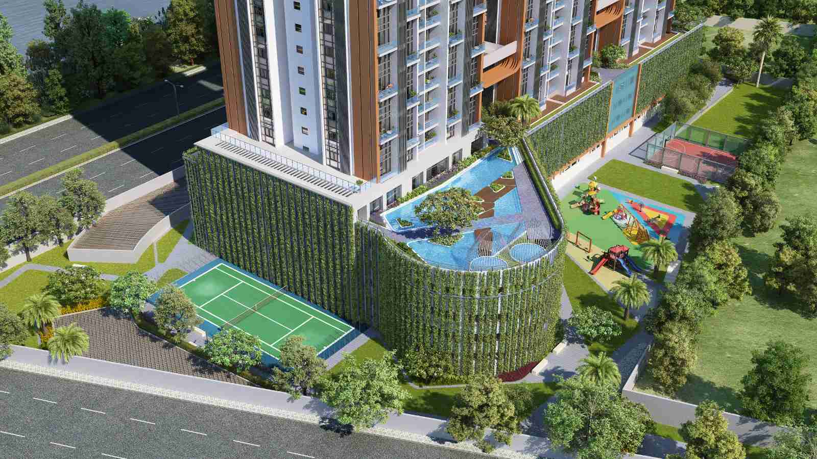 Duville Riverdale, Kharadi, Pune 2 & 3 BHK Apartment Price, Location